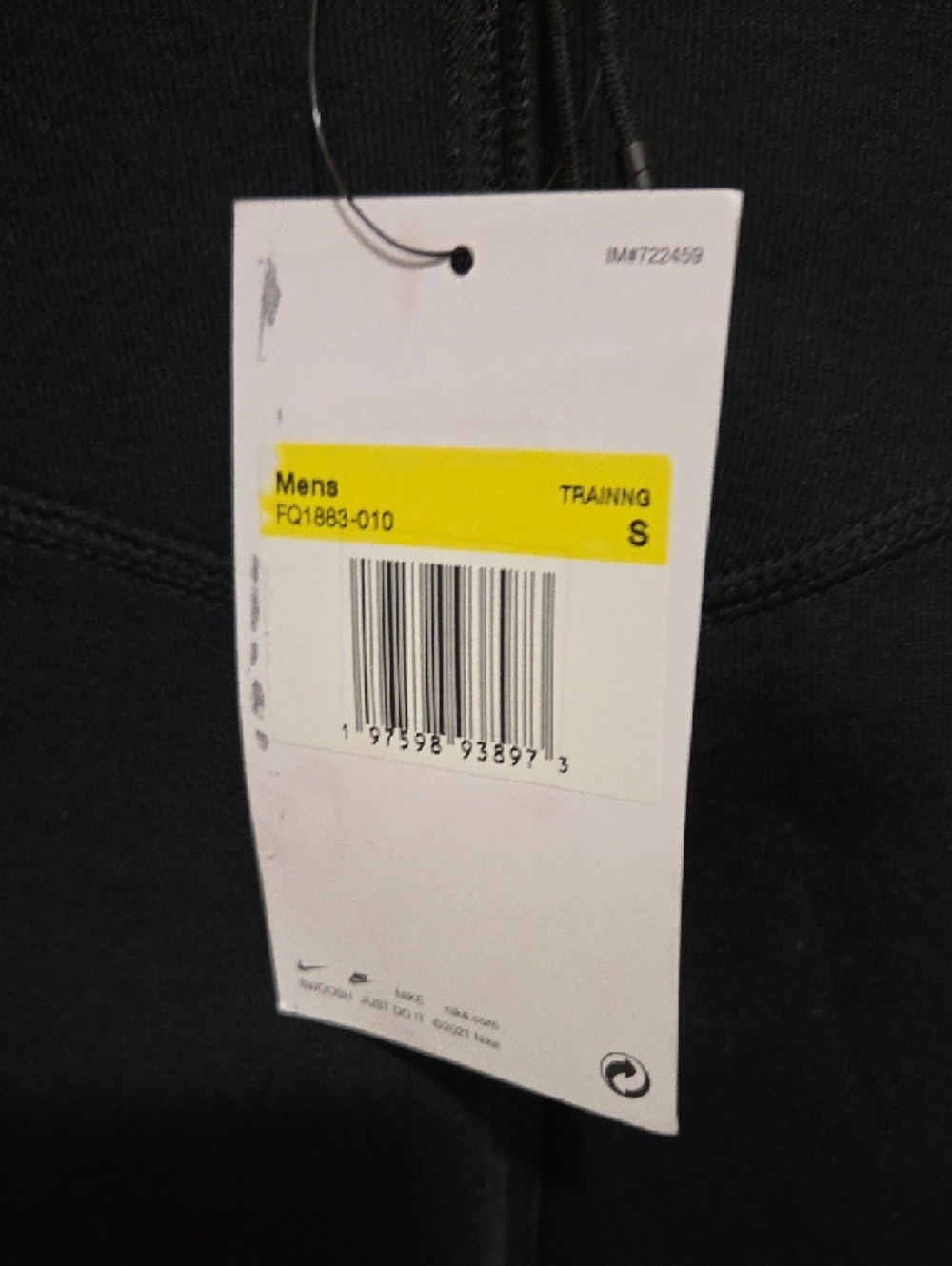 Nike Tec Black Mens Full-Zip Hooded Jacket with GLeague United Logo - Picture 3 of 4